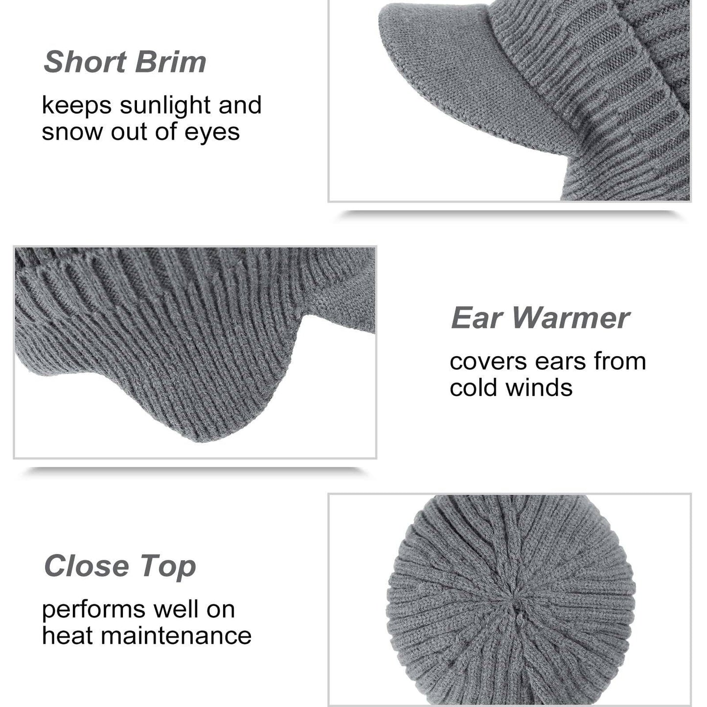 WarmFlex Ear-Protect Beanie ☃️🧵