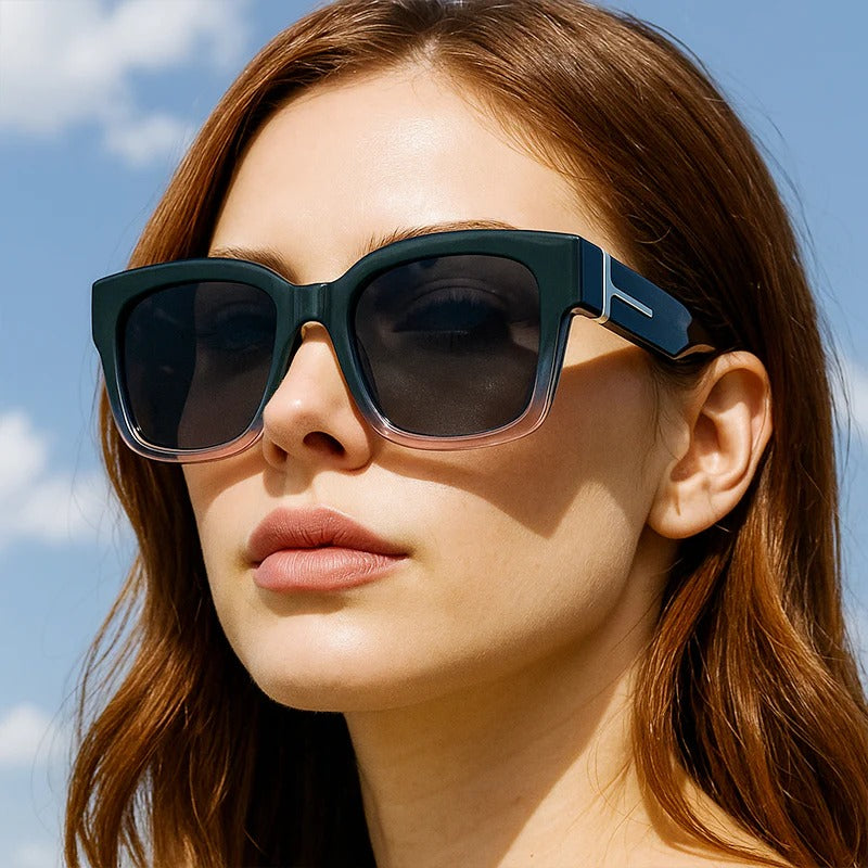 Polarized sunglasses with over-the-lens lenses