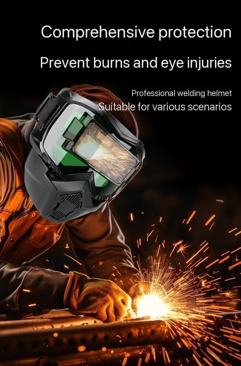 ⏳Auto-Darkening Welding Mask