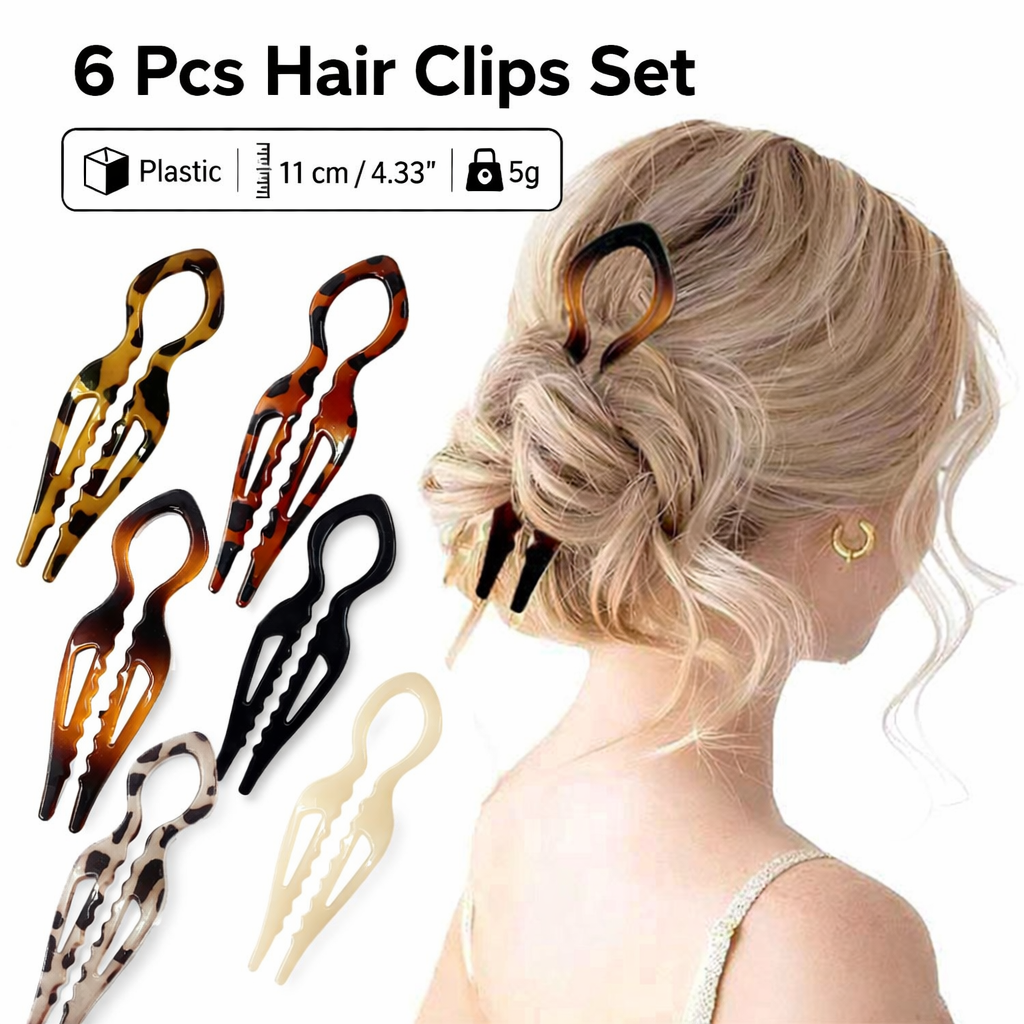 ✨🌸 French Hair Pins – Effortless Chic Hair Styling Set 👑💖