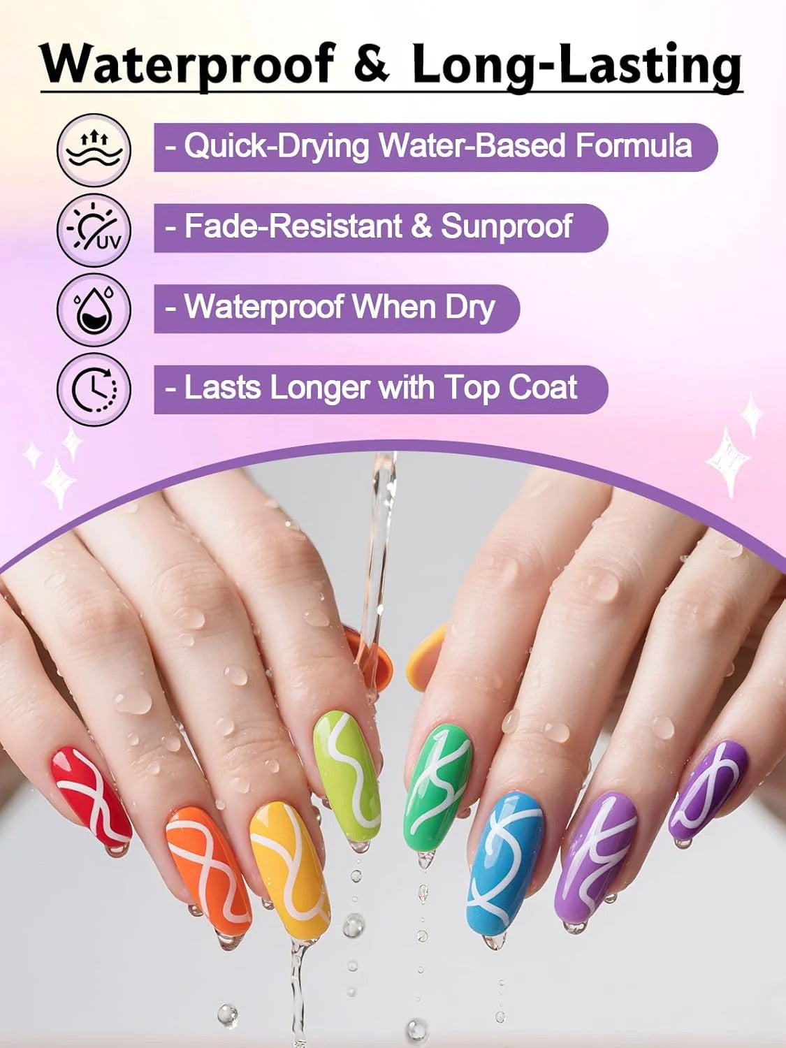 💅🎨 Nail Art Marker Pens | 12 Color Set 🌈✨