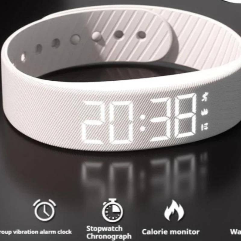 ⌚Multi-Functional Smart LED Digital Sports Alarm Band Watch 🖤🤍
