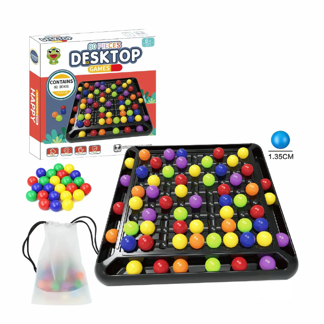 Intellectual Rainbow Bead Removal Game