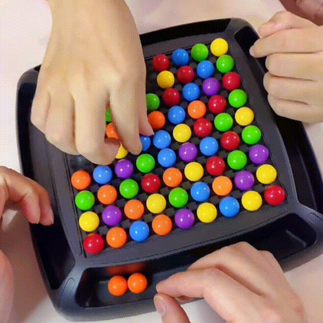 Intellectual Rainbow Bead Removal Game
