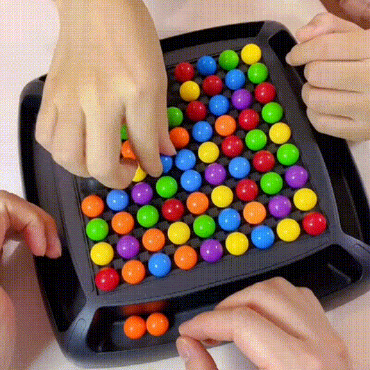 Intellectual Rainbow Bead Removal Game