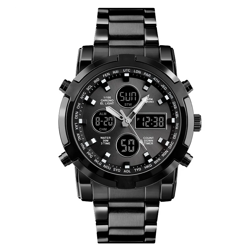 ⌚ 50% OFF! 💪 Waterproof Military Watches for Men – Analog-Digital, Durable & Functional Design for Outdoor