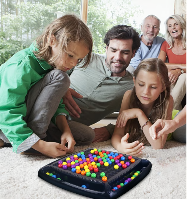 Intellectual Rainbow Bead Removal Game
