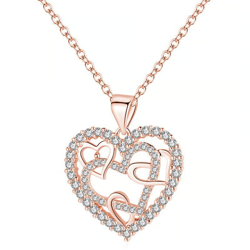 🔥Interlocking Hearts Necklace
