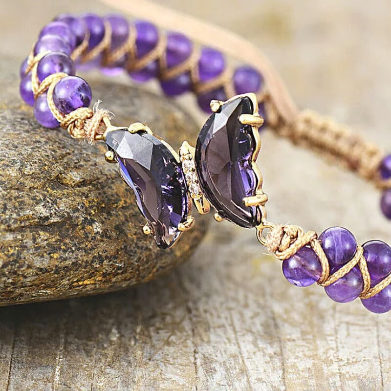 Crystal Butterfly Bracelet