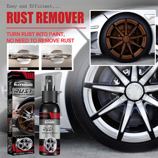 Multifunctional Metal Rust Remover Spray - Fast-Acting Rust Converter for Cars, Tools & Metal Surfaces