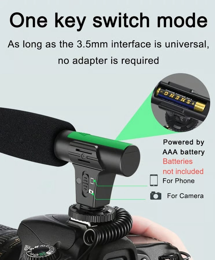Professional Live Video Mobile Phone Photography Set with Fill Light Microphone Tripod