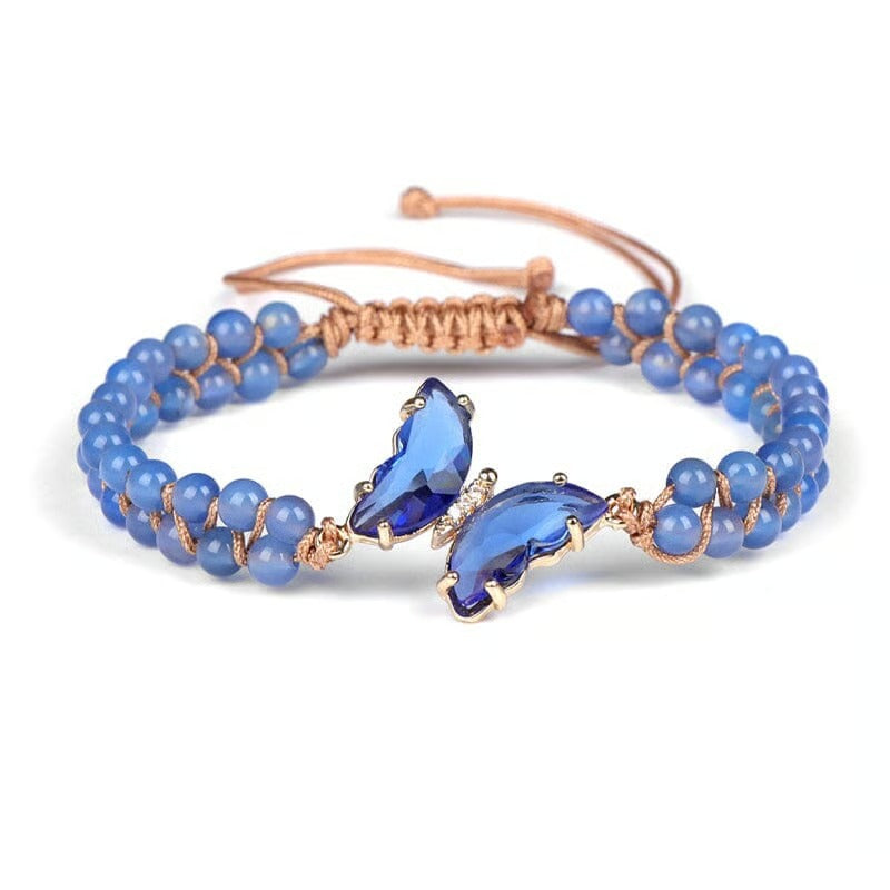 Crystal Butterfly Bracelet