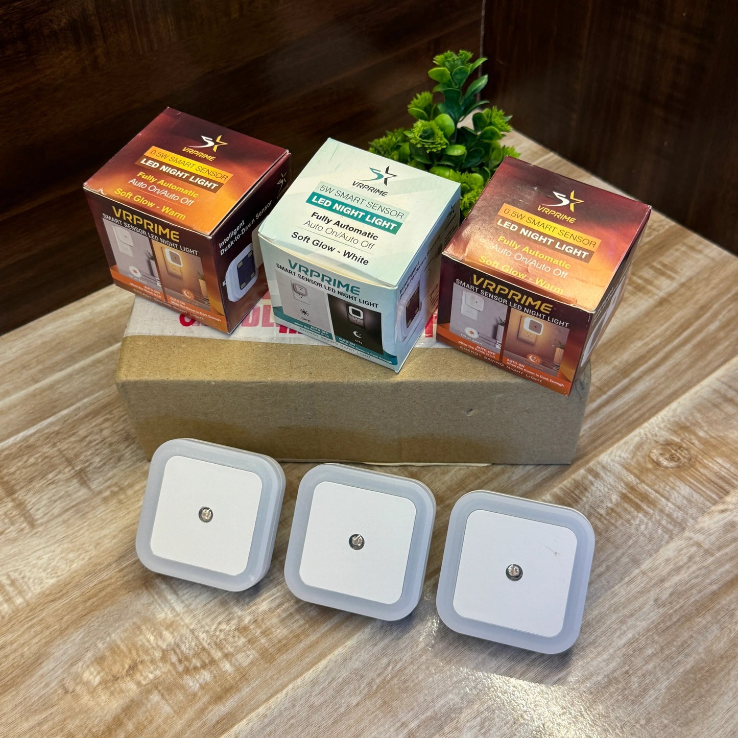 [Pack   Of   3]   Smart   Sensor   LED   Night   Lamp