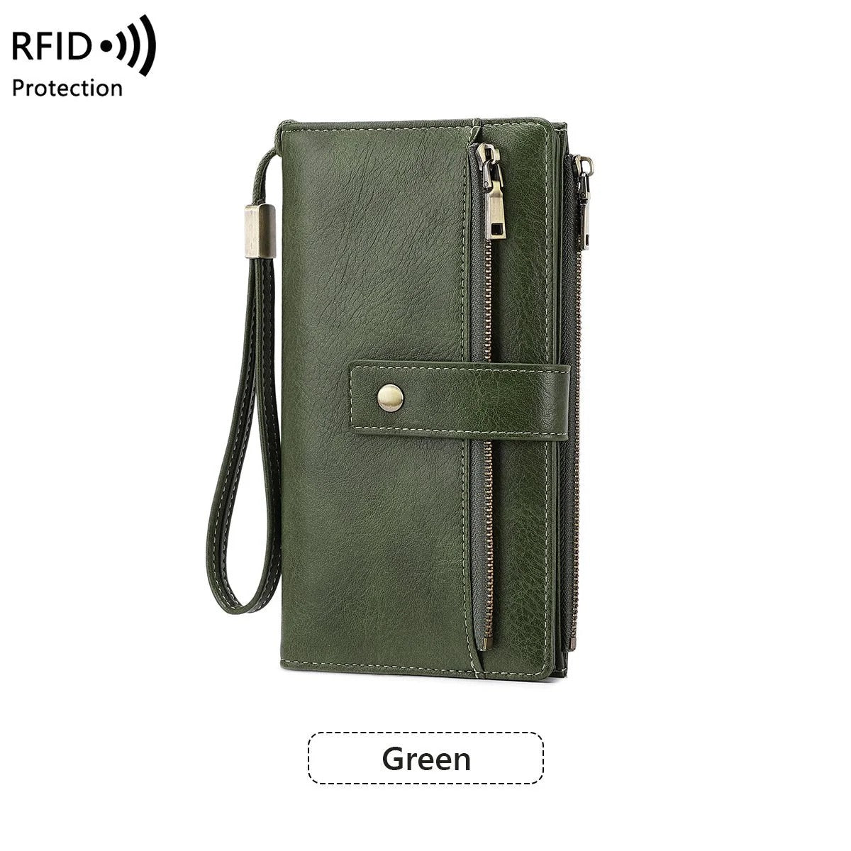 🚨🔥24% OFF! ✨Women's RFID Blocking Leather Wallet
