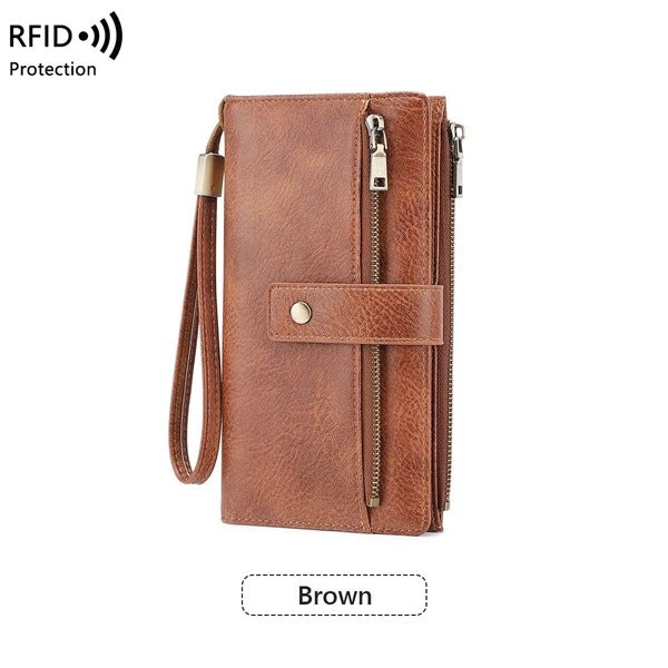 🚨🔥24% OFF! ✨Women's RFID Blocking Leather Wallet