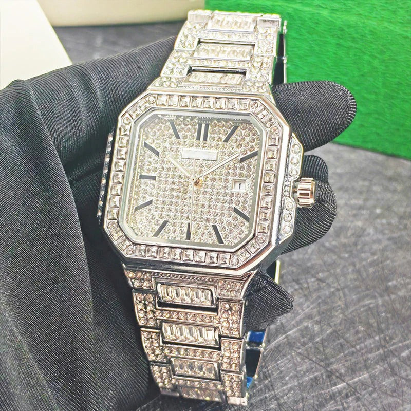 Square Rhinestone Watch