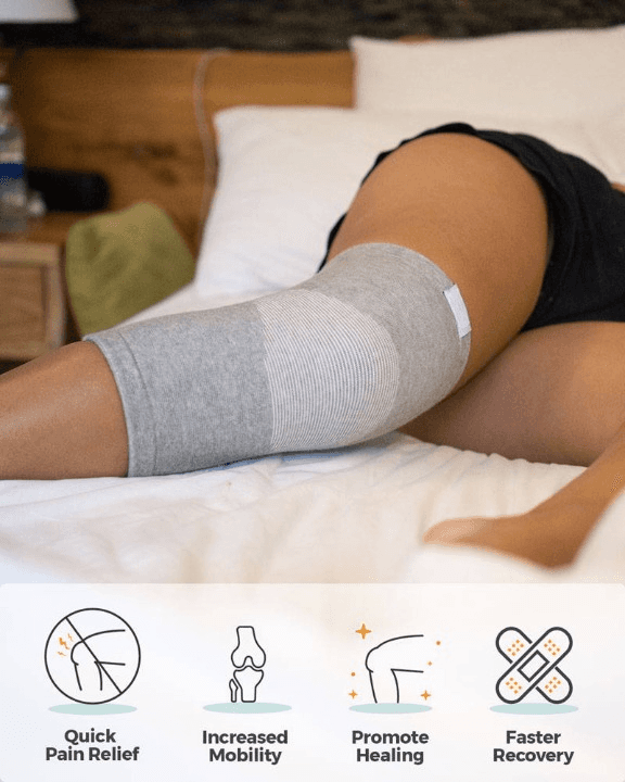 INSTANT PAIN RELIEF BAMBOO COMPRESSION KNEE SLEEVES