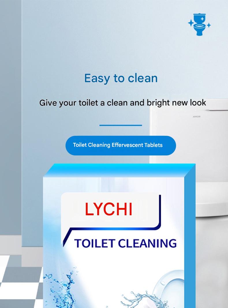 🚽✨ Toilet Cleaning Effervescent Tablets – Create a Fresh & New Toilet! 💧🫧