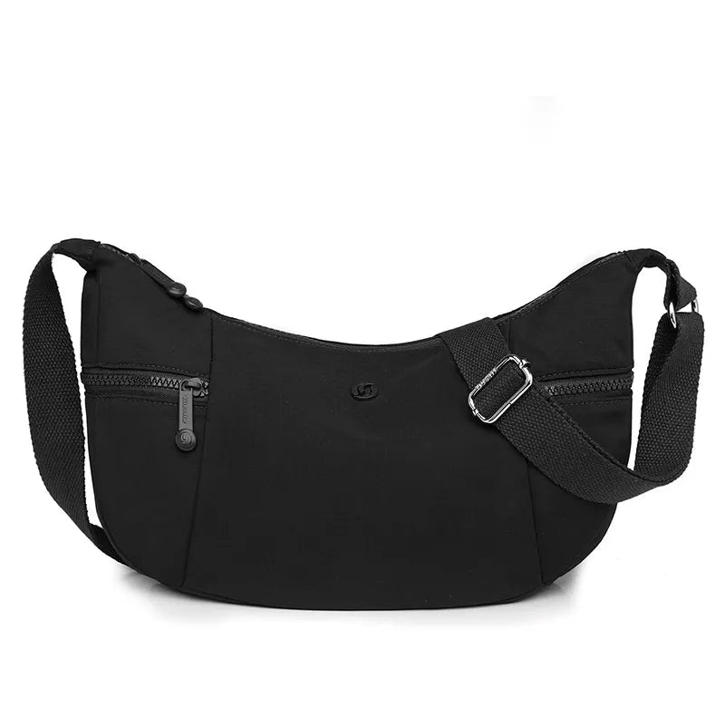 Solid color textured lightweight commuter outdoor travel bag