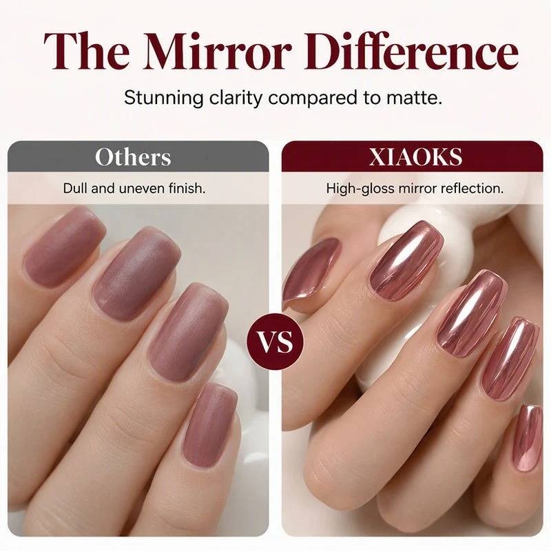 💅Quick Dry Metallic Nail Polish-Rose Gold