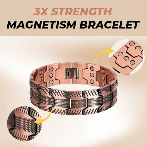 Ultra-Strength Magnetic Copper Bracelet