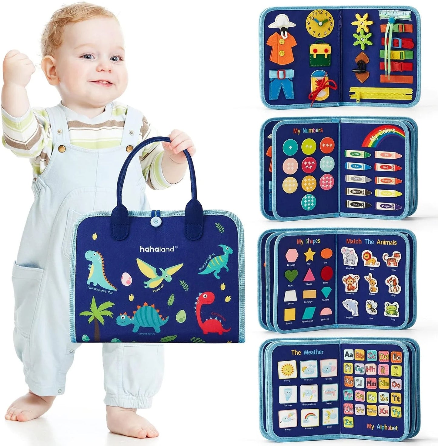 Skills Montessori Educational Activity Board