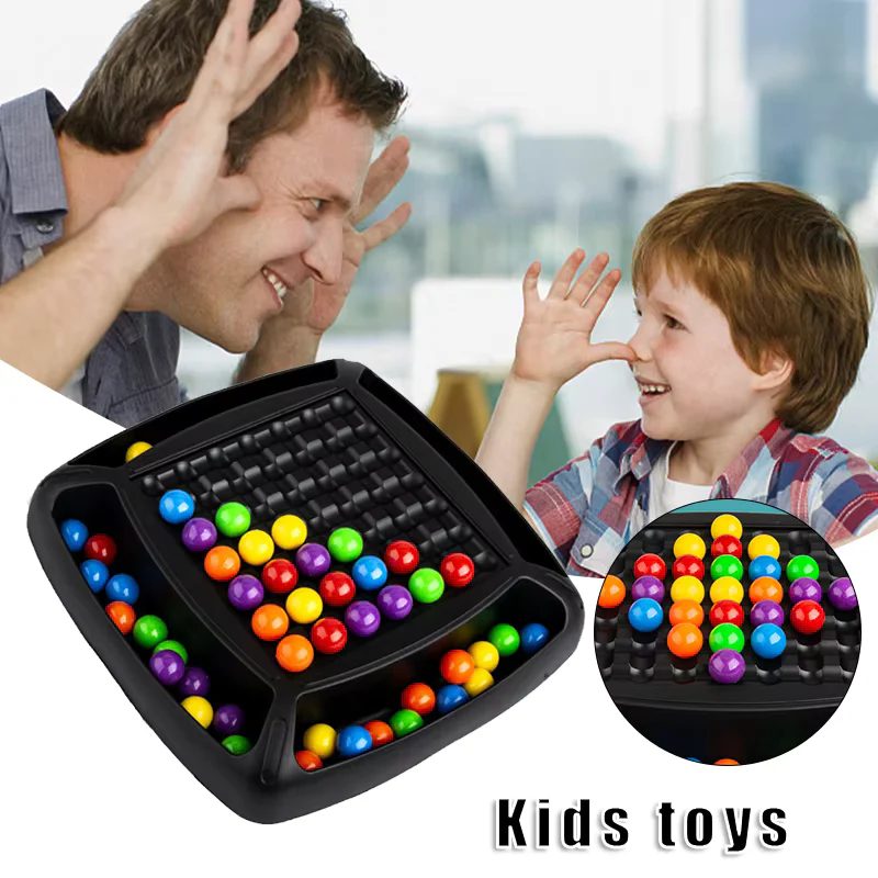 Intellectual Rainbow Bead Removal Game