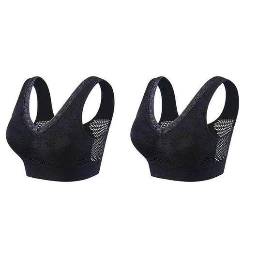 Seamless Lace High Support Bra for Women