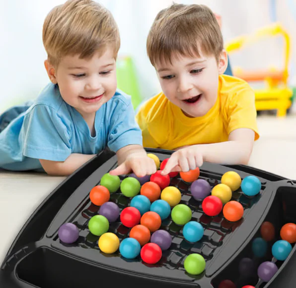 Intellectual Rainbow Bead Removal Game