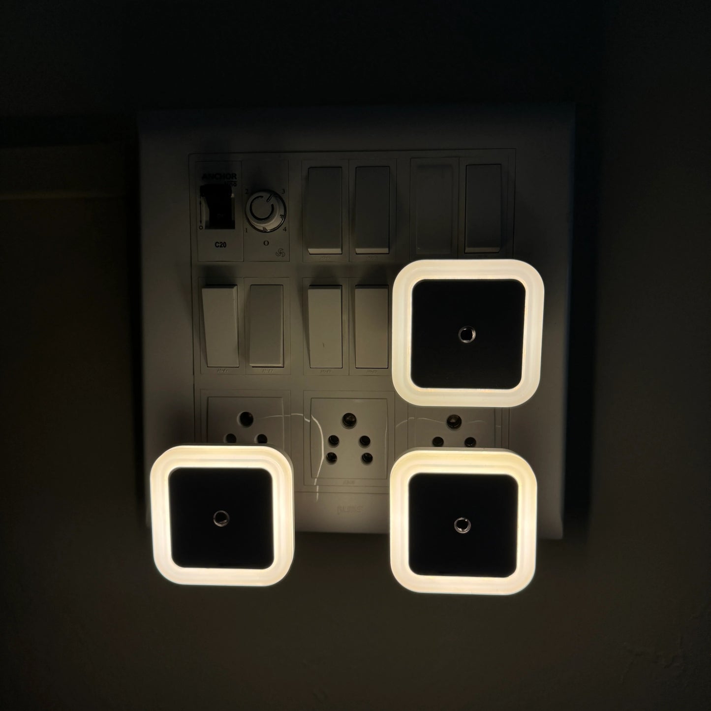 [Pack   Of   3]   Smart   Sensor   LED   Night   Lamp