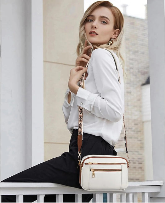 Liora | Refined Leather Shoulder Bag