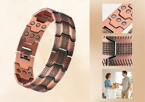 Ultra-Strength Magnetic Copper Bracelet